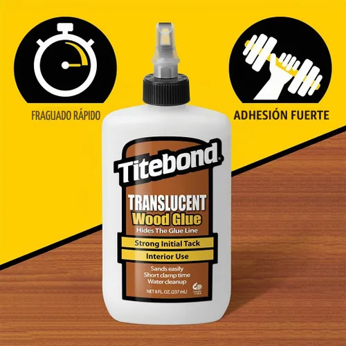 Vista 3 de FRANKLIN INTERNATIONAL 6123 8OZ Titebond Pegamento Transparente