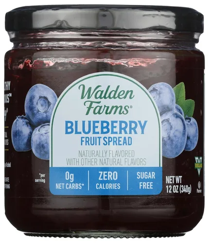 Vista 13 de Walden Farms Mantequilla de manzana para untar de frutas – Cero calorías, baja en carbohidratos, apta para dieta cetogénica, vegana, sin azúcar