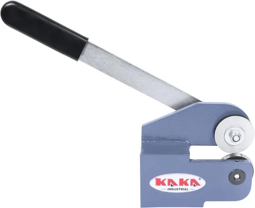 Vista 8 de KAKA Industrial Cizalla de chapa sin garganta, tijeras de metal de 0.079 pulgadas (0.079 in), cortador de banco manual de calibre 20