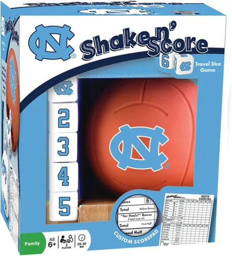Vista 6 de Masterpieces Juego de dados Texas A&M Aggies Shake N' Score - Juego de viaje coleccionable - A partir de 12 años