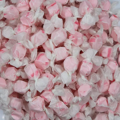 Vista 82 de Dulces gourmet suaves y masticables de agua salada, envueltos individualmente, bolsa a granel (pastel de manzana, 1 libra (paquete de 1))
