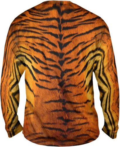 Vista 2 de Yizzam- Tiger Skin - Camiseta de manga larga para hombre
