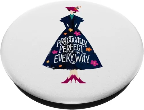 Vista 2 de Disney Mary Poppins Devuelve prácticamente perfecto en todos los sentidos PopSockets PopGrip: agarre intercambiable para teléfonos y tabletas