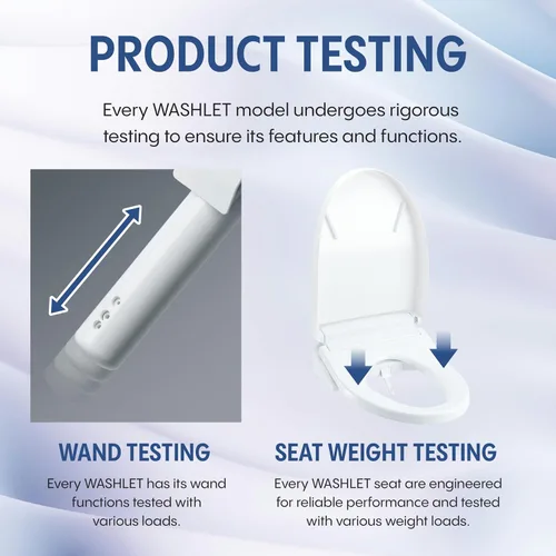 Vista 20 de TOTO® WASHLET®+ S7 - Asiento electrónico de inodoro con bidé con limpieza de varilla EWATER+® y taza clásica, alargado, color blanco algodón