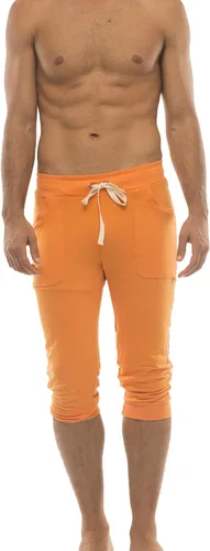 Vista 10 de 4-rth Pantalón deportivo de yoga con puños para hombre, tejido de rizo francés modal, hecho en Estados Unidos, ajuste elástico, estilo europeo