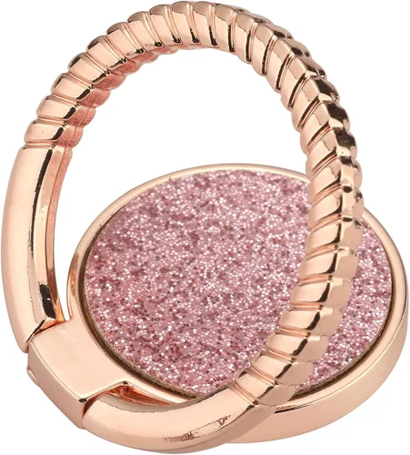 Vista 9 de LAX Gadgets - Soporte para anillo de teléfono celular, anillo de dedo para funda de teléfono, agarre trasero seguro de rotación de 360°, soporte