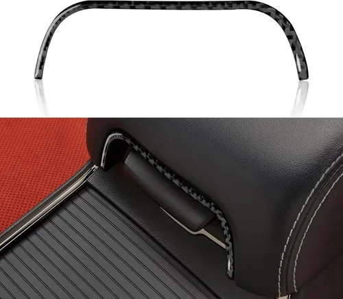 Vista 19 de Coche cambio cambio panel cubierta calcomanías para 2011 2012 2013 2014 Dodge cargador accesorios fibra carbono interior pegatinas