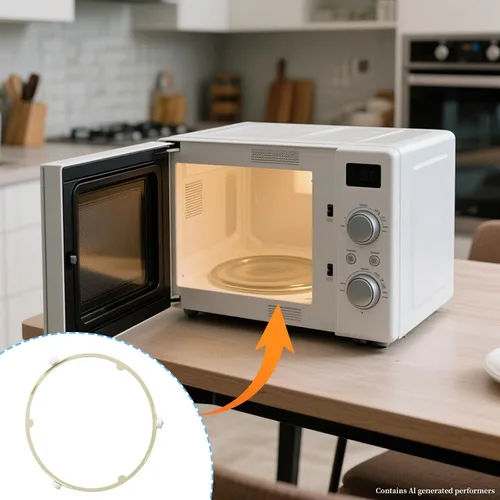 Vista 6 de 1 pieza de accesorios de anillo giratorio de repuesto para horno