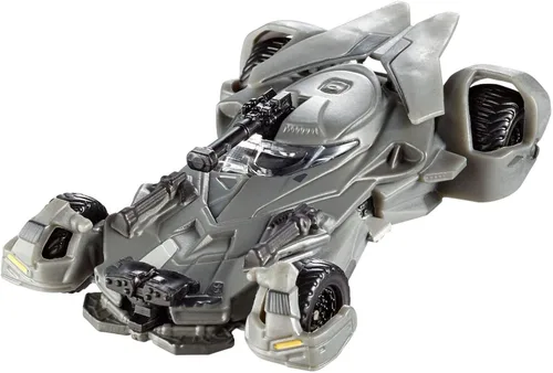 Vista 2 de Mattel Hot Wheels Batmobile de Batman a escala 1:50 (Justice League Batmobile)