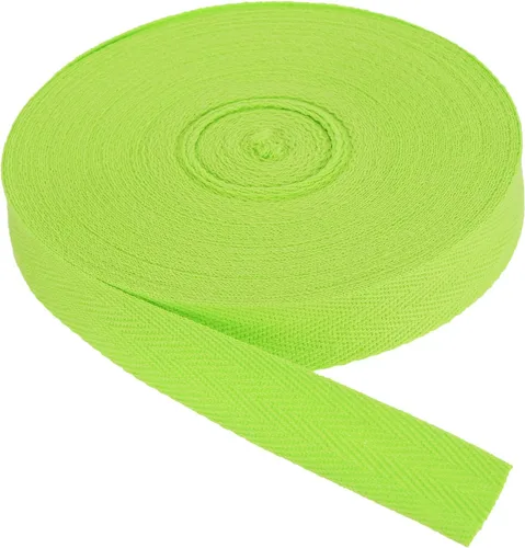 Vista 38 de PATIKIL Cinta de sarga de algodón de 1 pulgada, 50 yardas, cinta de algodón, cinta de encuadernación al bies, cinta de espiga para costura, Verde