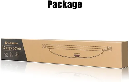 Vista 5 de D-Lumina RAV-4 - Funda retráctil para carga - Compatible con Toyota RAV4 2019 2020 2021 2022 2023 2024 2025 - Protector de sombra de seguridad