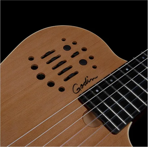 Vista 4 de Godin ACS-SA Slim - Natural Semi-brillante