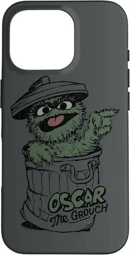 Vista 20 de Funda para iPhone 14 Pro Max Sesame Street Oscar Early Grouch