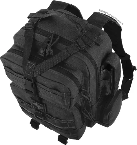 Vista 3 de Maxpedition Typhoon mochila. Negro