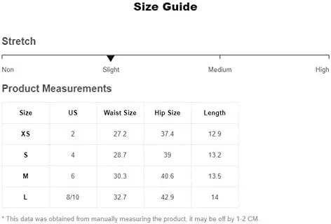Vista 6 de Floerns Pantalones cortos de cuero de cintura alta con cinturón para mujer