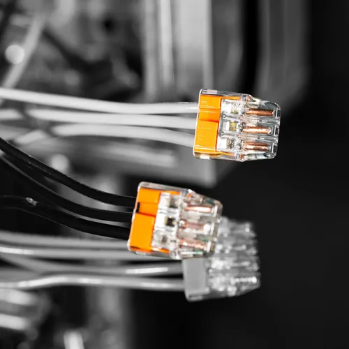 Vista 8 de IDEAL Electrical 30-1333S - Conector de 3 puertos a presión, color naranja, (10 unidades)