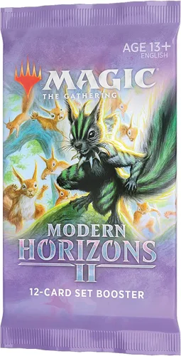 Vista 2 de Magic The Gathering C97540001 Modern Horizons 2 Set Booster Pack, Multi