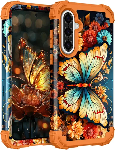 Vista 85 de Hocase Funda para Galaxy A37 5G, protección resistente a prueba de golpes, parachoques de goma de silicona suave+funda protectora híbrida