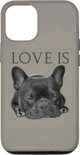 Vista 26 de Funda para iPhone 16 Bulldog Francés para teléfono Frenchie Mom Dad Dog Pet Love Case