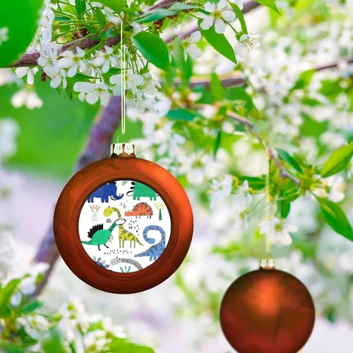 Vista 196 de Boobs Funny Shatterproof Matte Christmas Balls for Tree Wreath Home Decor 1PCS