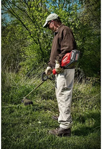 Vista 4 de Kit de desbrozadora de cuerda Milwaukee 2725-21HD M18 Fuel de batería de litio