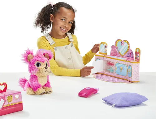 Vista 8 de Little Live Scruff-A-Luvs Cutie Cuts: Afeitar, revelar y estilizar, mascota de peluche rescatada - cachorro rosa