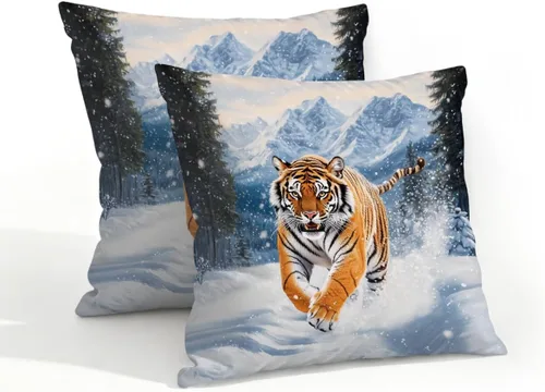 Vista 59 de Juego de 2 fundas de almohada impermeables para exteriores, 16 x 16 pulgadas, fundas de almohada decorativas de patio para muebles de jardín, sofá