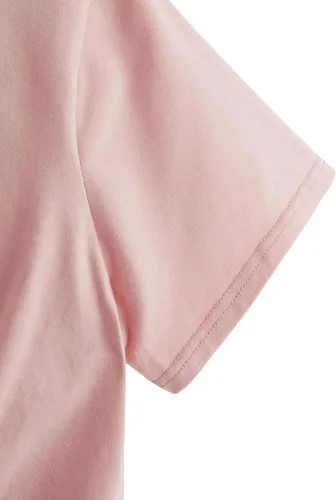 Vista 6 de SweatyRocks - Camiseta corta con nudo al frente de manga corta para mujer