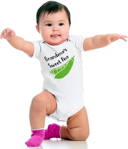 Vista 4 de Mameluco adorable adorable lindo bebé de la abuela para niños o niñas