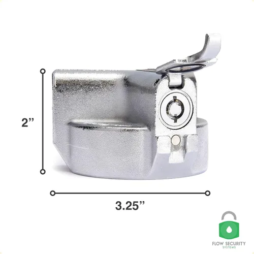 Vista 8 de La tapa de bloqueo sin ventilación Flow Security Systems para aceite de calefacción, refrigeradores, transferencia y tanques de combustible