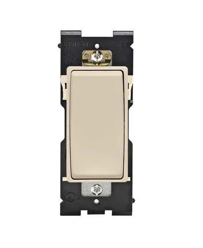 Vista 10 de Interruptor Leviton Renu para aplicaciones de 3 vías, 15A-120/277VAC, RE153-CA, Café Latte