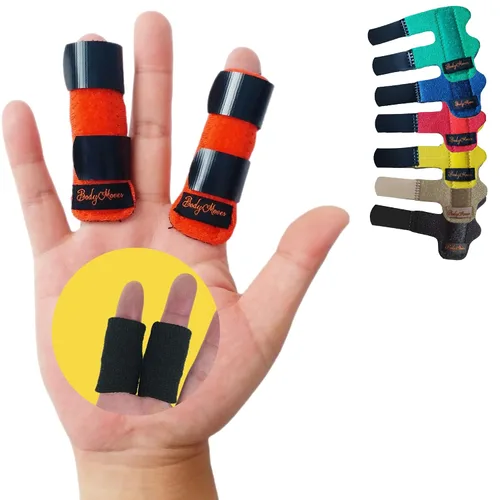Vista 16 de BodyMoves - Férulas para dedos fracturados o para la rehabilitación posquirúrgicas y protectores para aliviar síntomas de artritis y dedos