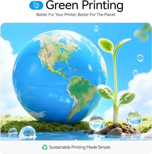 Vista 9 de Cartuchos de tinta 65XL, color negro/tricolor, 2 unidades de repuesto para HP 65 65XL, tinta funciona con HP Envy 5055 5052 5058 5000 5070 DeskJet