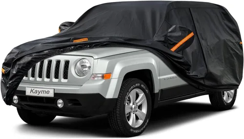 Vista 33 de Kayme Cubierta de auto SUV de 7 capas ajuste personalizado para BMW X1 (2009-2025), impermeable, para todo tipo de clima, para automóviles, cubierta