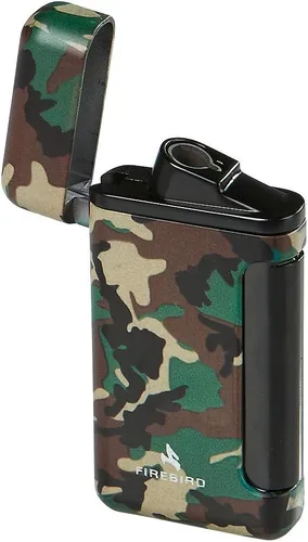 Vista 2 de Encendedor Firebird Sidewinder - Camuflaje negro