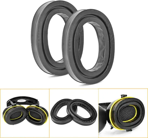 Vista 6 de Almohadillas de gel para los oídos, almohadillas de espuma viscoelástica de repuesto para auriculares 3M WorkTunes Connect (2 pares)
