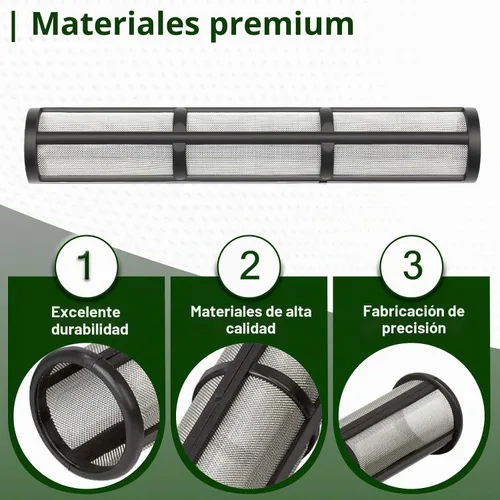 Vista 3 de Paquete de 5 filtros de colector de malla 244067 244-067 60 para 244067 60 malla