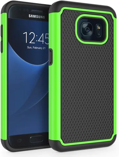 Vista 15 de Funda para Galaxy S7, a prueba de golpes, funda protectora para Samsung Galaxy S7 (5.1 pulgadas, 2016) [azul]