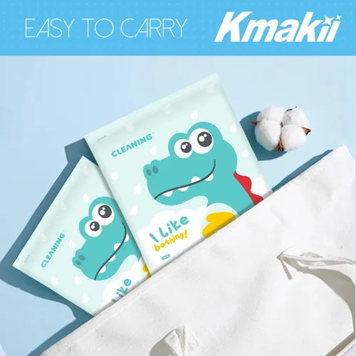 Vista 5 de KMAKII Toallas de baño desechables para campamento, toalla de gimnasio, toalla de ducha suave, gruesa y absorbente, para viajes, hotel, spa y viajes