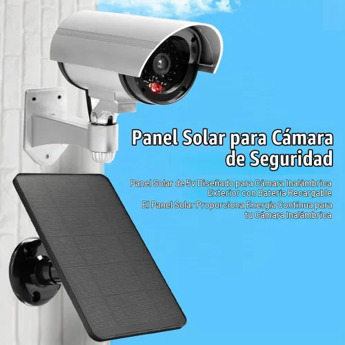 Vista 7 de Cargador de panel solar - Resistente a la intemperie, panel solar de 4 W 5 V, montaje en pared, panel de carga solar de baja potencia, impermeable