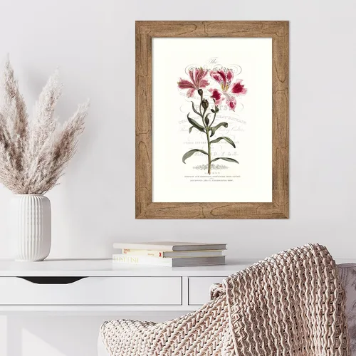Vista 4 de Amanti Art Vision Studio - Lienzo decorativo para pared, 24 x 18 pulgadas, varietales de jardín de flores, arte de pared de flores, decoración