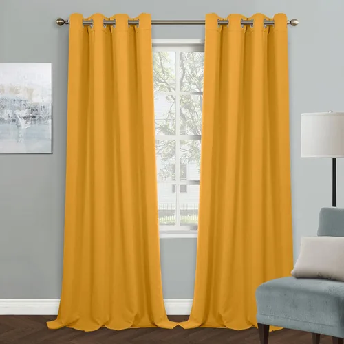 Vista 118 de MYSKY HOME Cortinas Aqua para Armario para Entrada Cortina Opaca para Puerta para Sala de Estar Cortina Oscurecedora de Habitación con Ojales