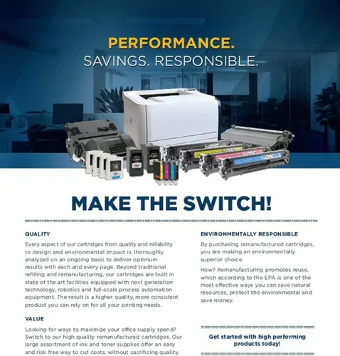Vista 5 de Cartucho de tóner de alto rendimiento remanufacturado para Lexmark MS817
