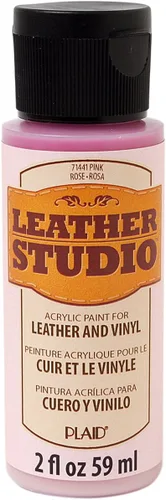 Vista 11 de Leather Studio 71411 pintura para piel de color blanco, 2 onzas