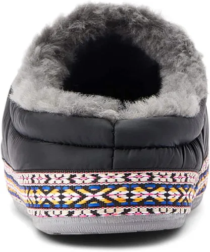 Vista 5 de ARIAT Pantuflas Crius para mujer, cálidas, cómodas, con forro de sherpa