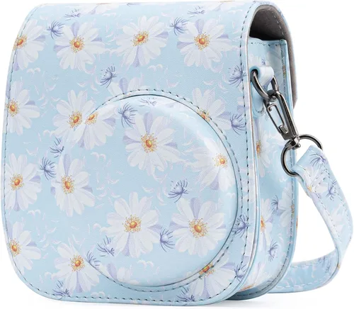 Vista 8 de Funda protectora compatible con cámara instantánea Mini 12 11 9 8 con bolsillo y correa