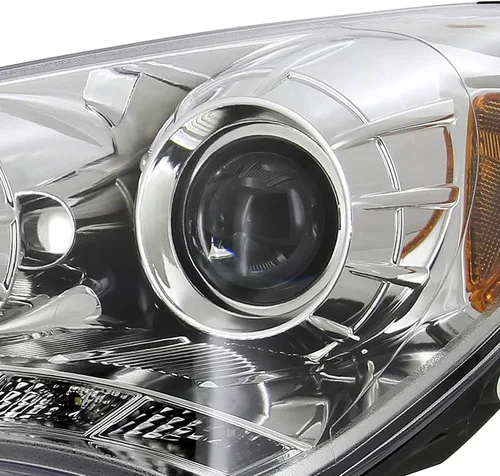Vista 8 de SPEC-D TUNING Faros LED de proyector de cromo estilo compatible con Hyundai Genesis 2010-2012 de 2 puertas Coupé, conjunto de faros izquierdo +