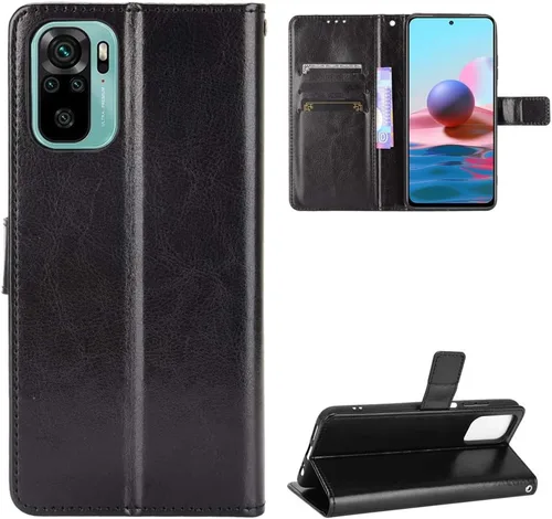 Vista 7 de Funda para Xiaomi Redmi Note 10 Pro, Funda de cuero con tapa para Xiaomi Redmi Note 10 Pro Max 4G M2101K6I / Redmi Note 10 Pro 4G M2101K6G Case
