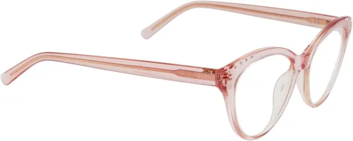 Vista 3 de Kate Spade New York Gafas de lectura Roanne Blue Light Readers Cat-Eye para mujer Rosa/Lente de muestra