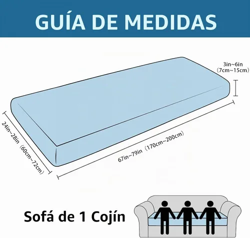 Vista 4 de Funda de cojín para sofá con aspecto de cuero, 1 unidad, elástica, para sala de estar, funda de cojín individual para sofá, protector de asiento